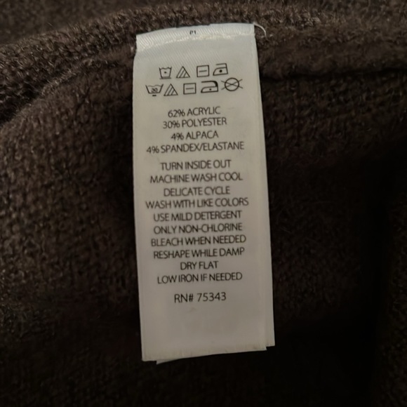 YES LOLA SWEATER GREEN SIZE LARGE - Picture 4 of 4